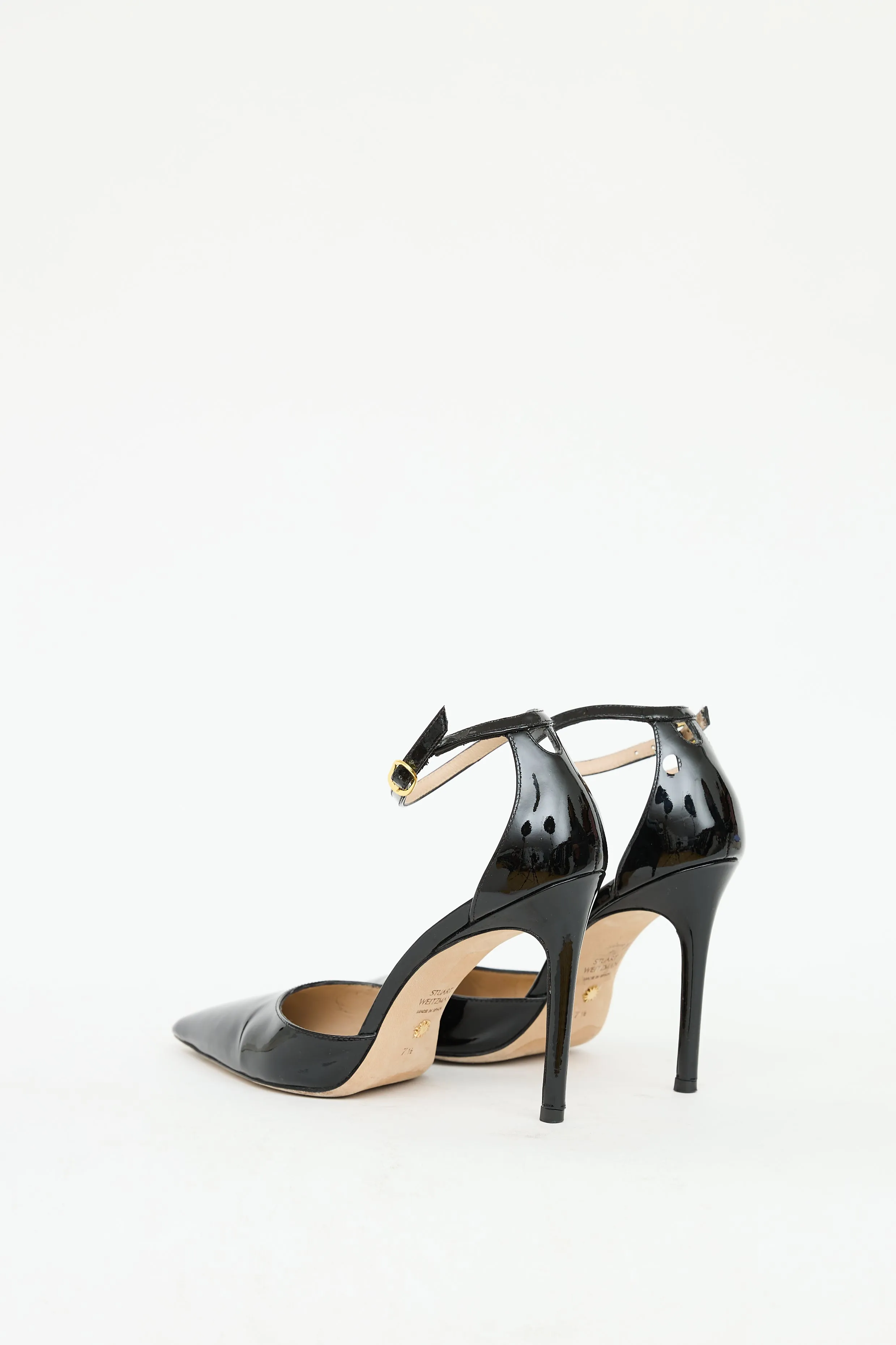 Black Patent Leather 100 Heel
