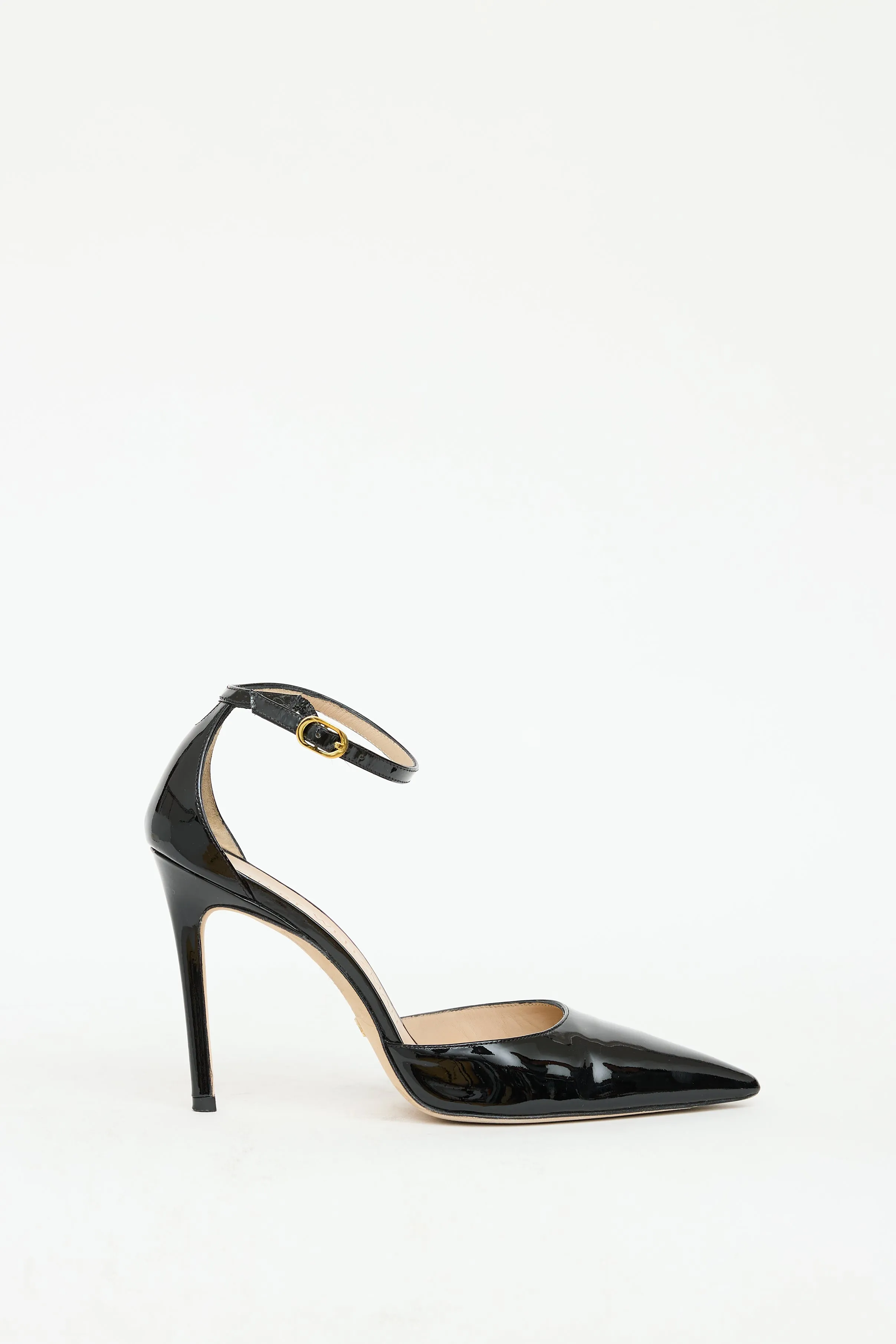 Black Patent Leather 100 Heel