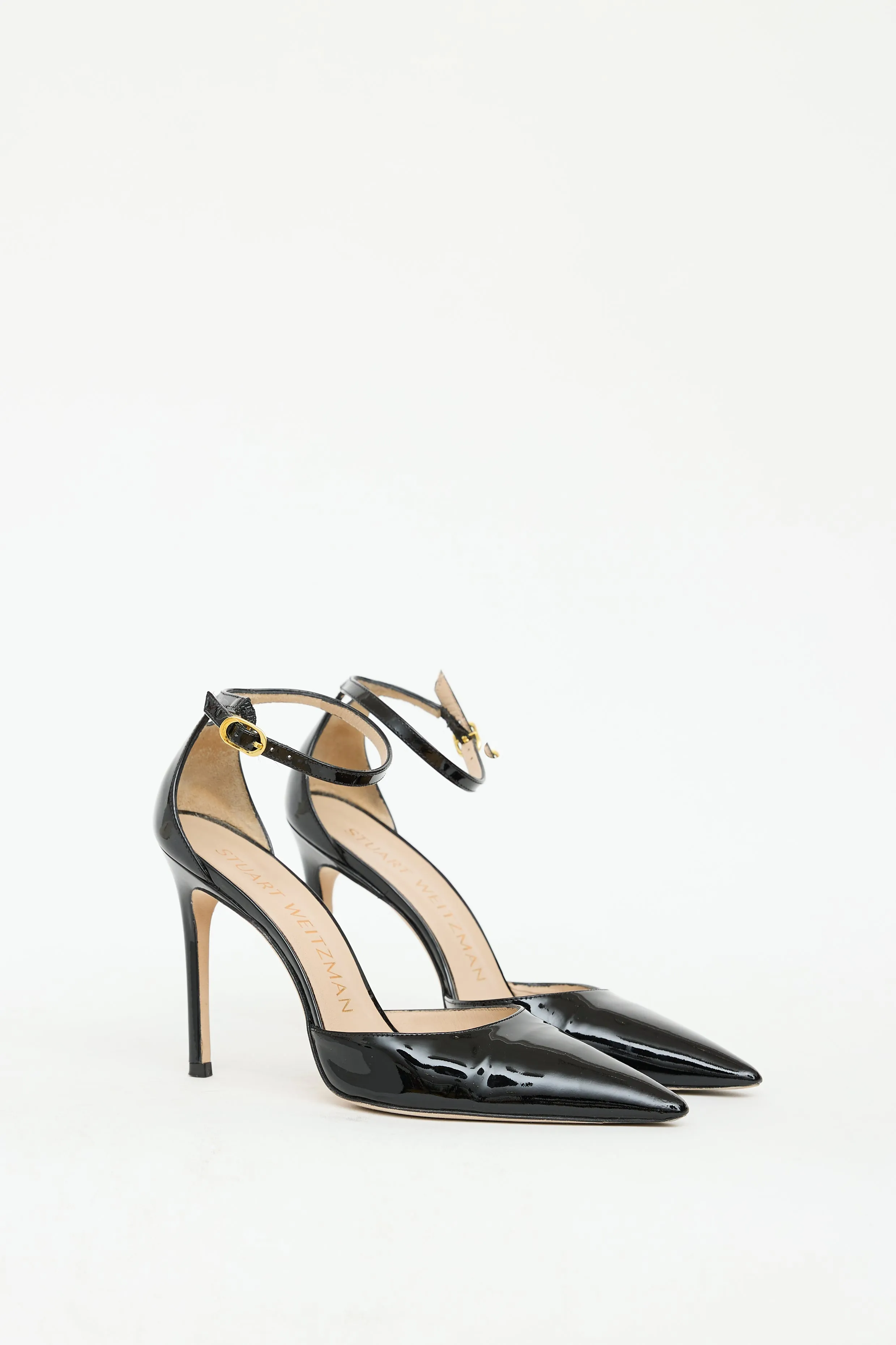 Black Patent Leather 100 Heel