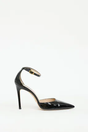 Black Patent Leather 100 Heel
