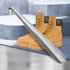 Extra Long Metal Shoe Horn – 16.5" Handle for Seniors & Easy Shoe Assistance