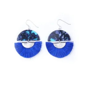 Jewelry Kit, FAN-tastic Tassel Earring Set, Blue - Limited Edition