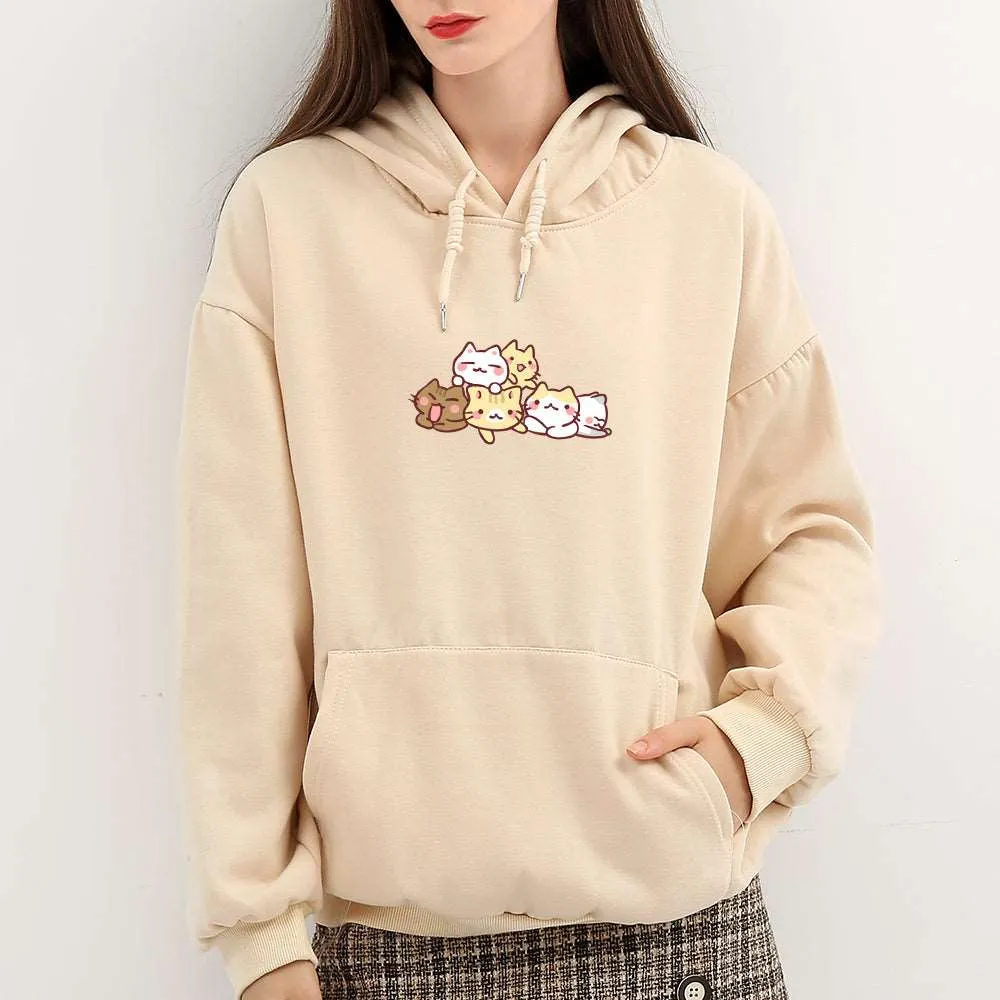 Kawaii Kitten Buddies Hoodie
