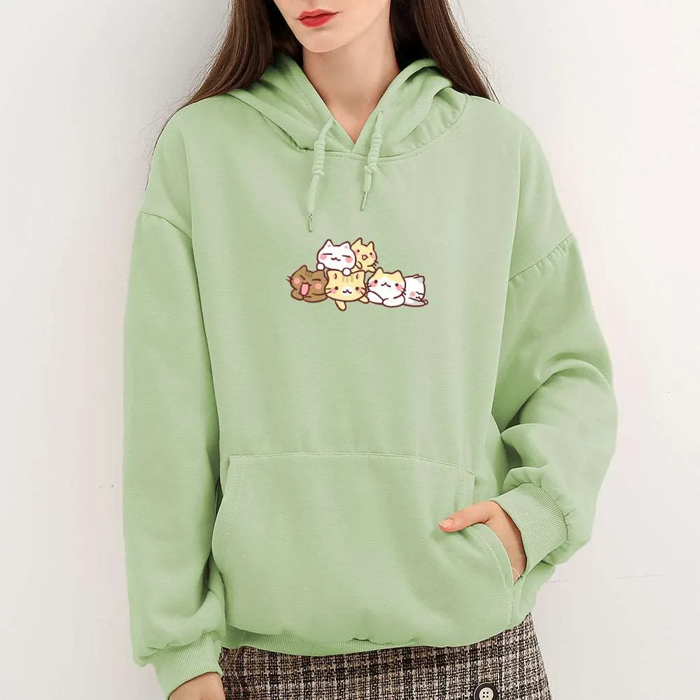 Kawaii Kitten Buddies Hoodie