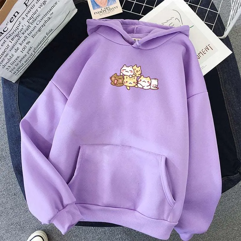 Kawaii Kitten Buddies Hoodie