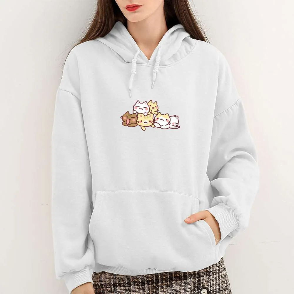 Kawaii Kitten Buddies Hoodie