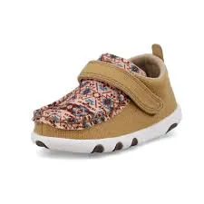 TWISTED X Infant's Hooey® Driving Moc BEESWAX & AZTEC