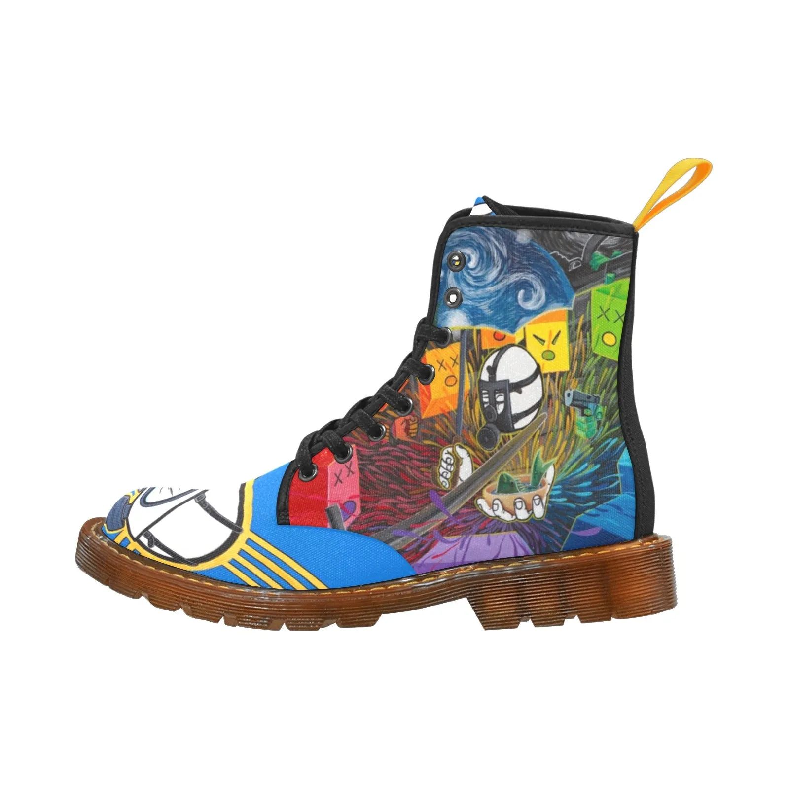 wage art with ISH Martin Boots For Women Model 1203H