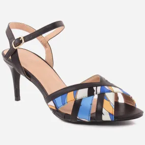 Women "OLYMPIA" Peep Teo Rainbow Sandals