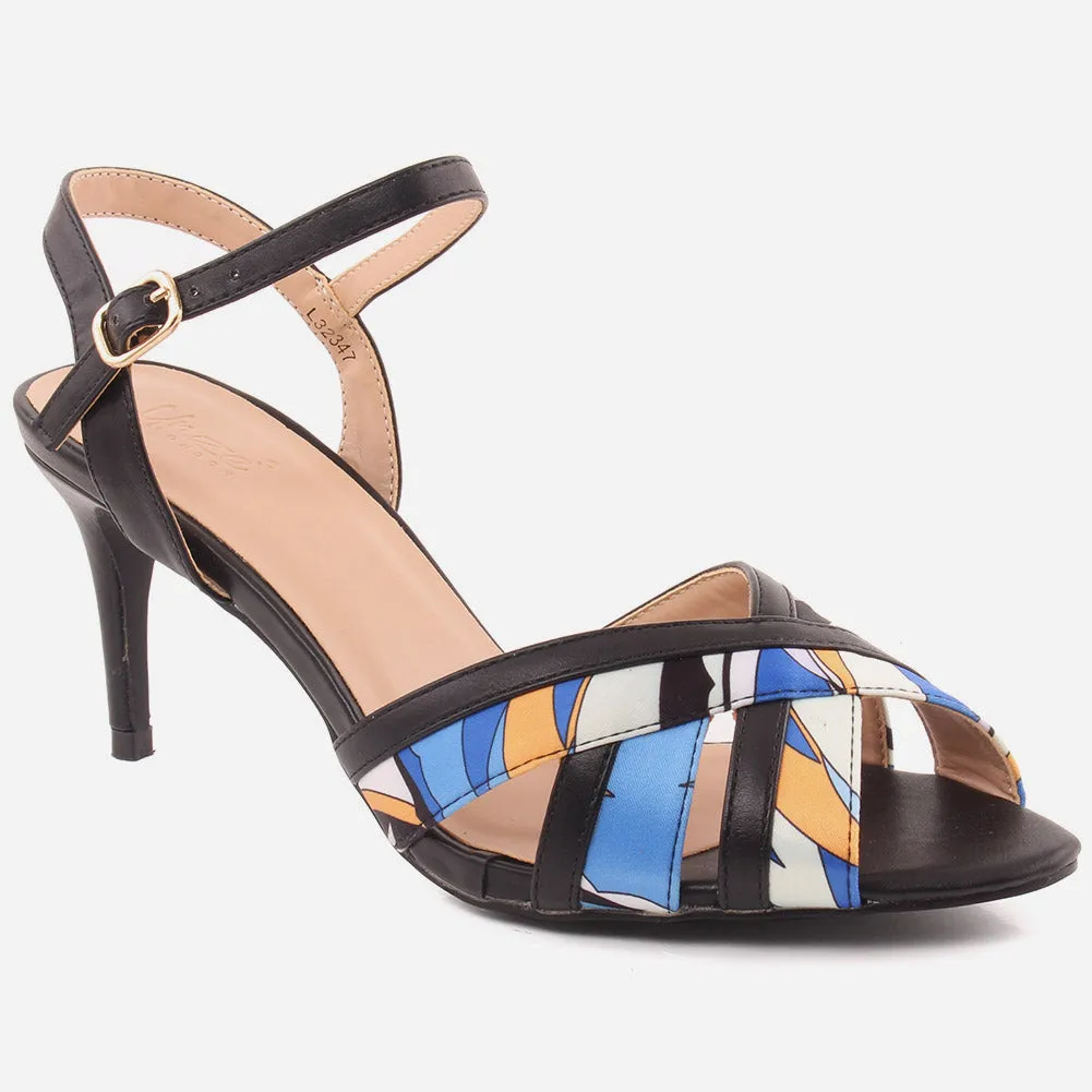 Women "OLYMPIA" Peep Teo Rainbow Sandals
